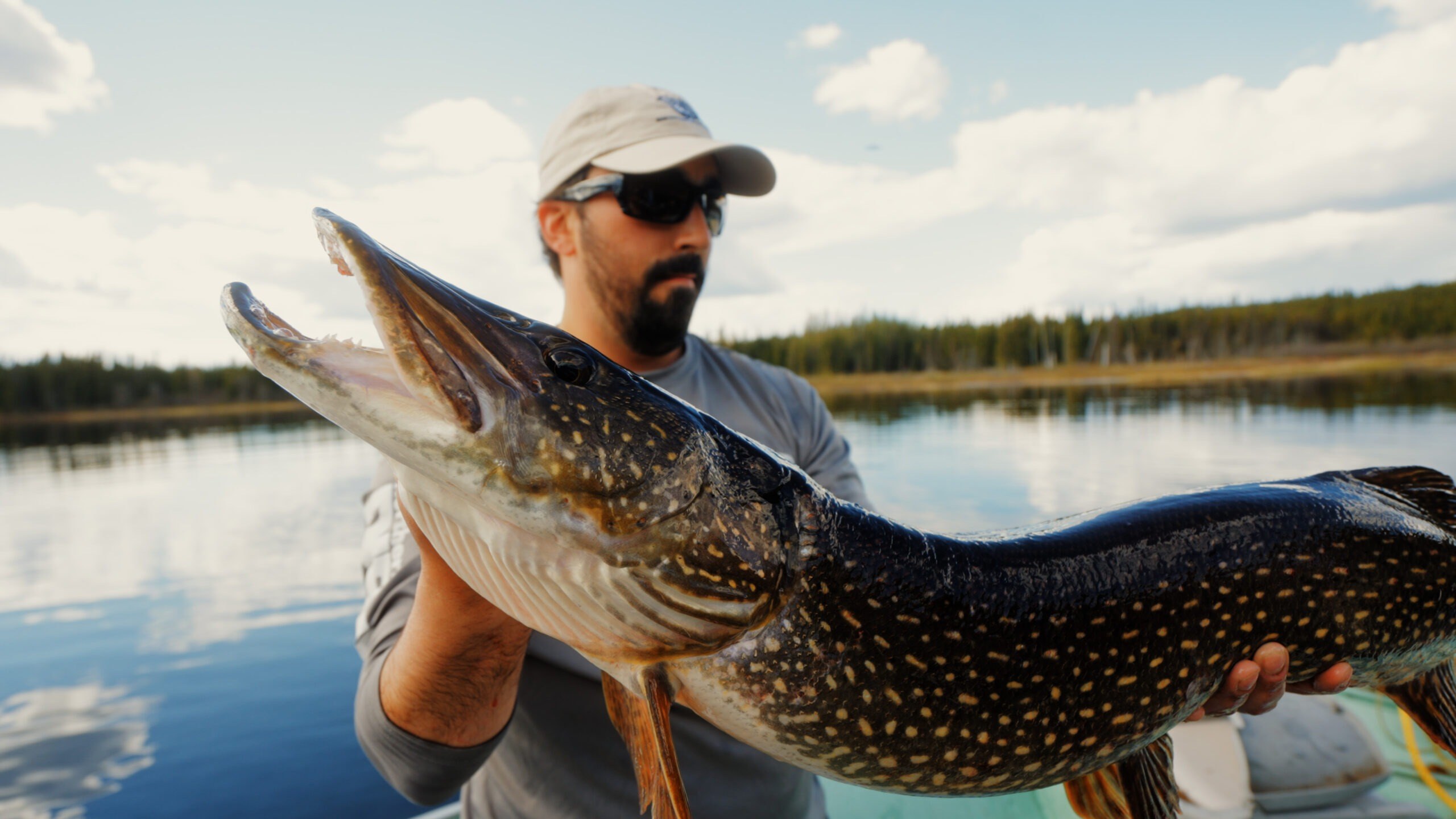 World Class Trophy Pike Fishing at Sickle Lake Wilderness Resort